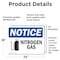 Signmission Nitrogen Gas Sign, Vinyl Decal, 24in W x 18in L, 2PK OS-2PACK-NS-D-1824-L-14338 - alternate 5